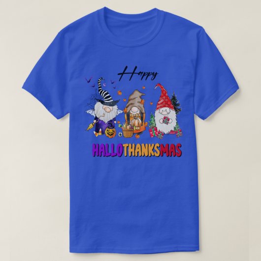 Gelukkige hallothanksmas 37 t-shirt (Design voorkant)