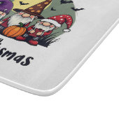 Gelukkige Hallothanksmas Xmas Halloween Gnomes Snijplank (Hoek)