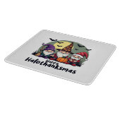 Gelukkige Hallothanksmas Xmas Halloween Gnomes Snijplank (Hoek)