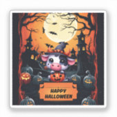 GELUKKIGE HALLOWEEN 31 STICKER (Voorkant)
