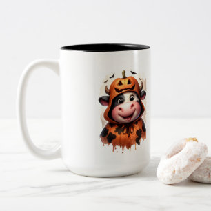 GELUKKIGE HALLOWEEN 31 TWEEKLEURIGE KOFFIEMOK