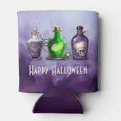 Gelukkige Halloween Apothecary Jar Blikjeskoeler (Achterkant)
