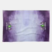 Gelukkige Halloween Apothecary Jar Theedoek (Horizontaal)