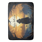 Gelukkige Halloween badmat (Voorkant Verticaal)