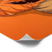 Gelukkige Halloween Beagle Witch Poster (Hoek)