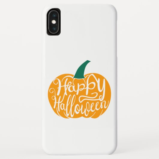 Gelukkige Halloween-belettering op gesneden pompoe Case-Mate iPhone Case (Achterkant)