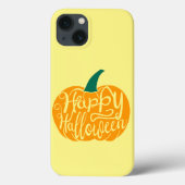 Gelukkige Halloween-belettering op gesneden pompoe Case-Mate iPhone Case (Achterkant)