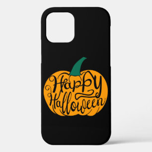 Gelukkige Halloween-belettering op gesneden pompoe Case-Mate iPhone Case