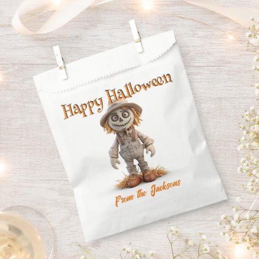 Gelukkige Halloween BIG EYED SCARE KRAAI Bedankzakje (Geknipt)