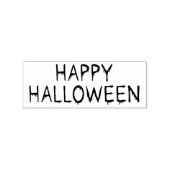Gelukkige Halloween (Bloody) Rubberstempel (Gestempeld)