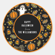 Gelukkige Halloween-cadeaubijslags