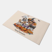 Gelukkige Halloween Chihuahua Honden Deurmat (Schuin)