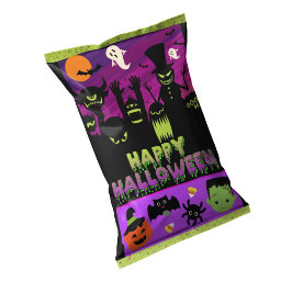 Gelukkige Halloween Chip Bag Wrappers Party Favori Notitieblok