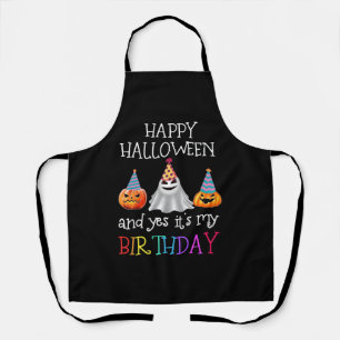 Gelukkige Halloween Dag T Shirthappy halloween en Schort