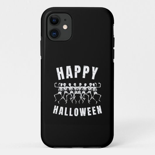 GELUKKIGE HALLOWEEN DANSEDERDE SKELETTEN Case-Mate iPhone CASE (Achterkant)