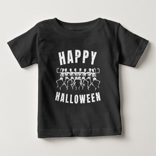 GELUKKIGE HALLOWEEN DANSSKELETTEN (Voorkant)