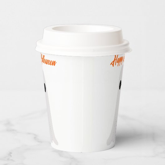 Gelukkige Halloween-document kop Papieren Bekers (Rechts)