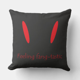 Gelukkige Halloween enge griezelige vampier Kussen