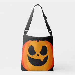 gelukkige Halloween enge pompoen Crossbody Tas