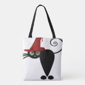 gelukkige Halloween enge pompoen Tote Bag (Achterkant)