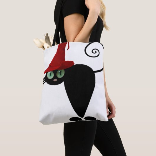 gelukkige Halloween enge pompoen Tote Bag (Dichtbij)