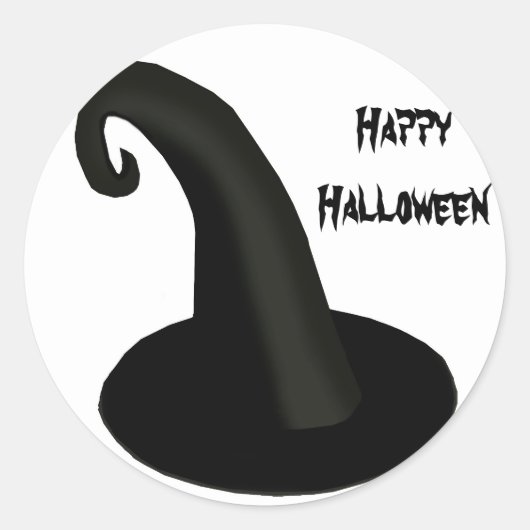Gelukkige Halloween Envelope Seals Ronde Sticker (Voorkant)