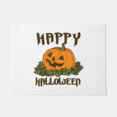 Gelukkige Halloween Ghost -Halloween kostuum Pumki Deurmat (Voorkant)