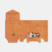 Gelukkige Halloween gunst doos! Bedankdoosjes (Uitgevouwen)