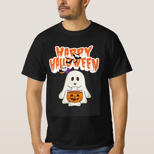 GELUKKIGE HALLOWEEN HHGP T-SHIRT (Voorkant)