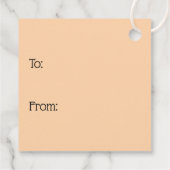 Gelukkige Halloween Honden In Pompoenen Bedankjes Labels (Achterkant)