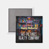 Gelukkige Halloween Horror Realtor Aannemer Magnet (Voorkant / Achterkant)