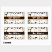 Gelukkige Halloween Kaars Making Labels (Vel)