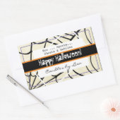 Gelukkige Halloween Kaars Making Labels (Envelop)
