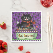 Gelukkige Halloween Kat Servetten (Insitu)