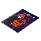 Gelukkige Halloween Kostuums Notitieboek (Linkerzijde)