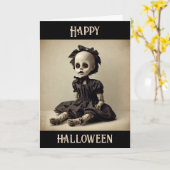 Gelukkige Halloween, Laat de ghoul tijden rollen Kaart (Gele Bloem)