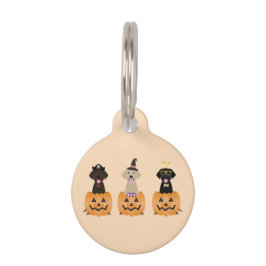 Gelukkige Halloween Labrador Retriever Honden Pomp Huisdierpenning