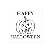 Gelukkige Halloween Leuke Jack O lantaarn Pompoen Rubberstempel (Afrduk)