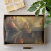 Gelukkige Halloween Leuke Muis en Pompoenen Tissuepapier (Geschenk)