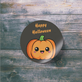 Gelukkige Halloween Leuke Pompoen Sticker