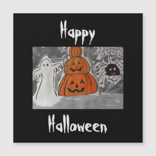 Gelukkige Halloween Magnetische Kaart