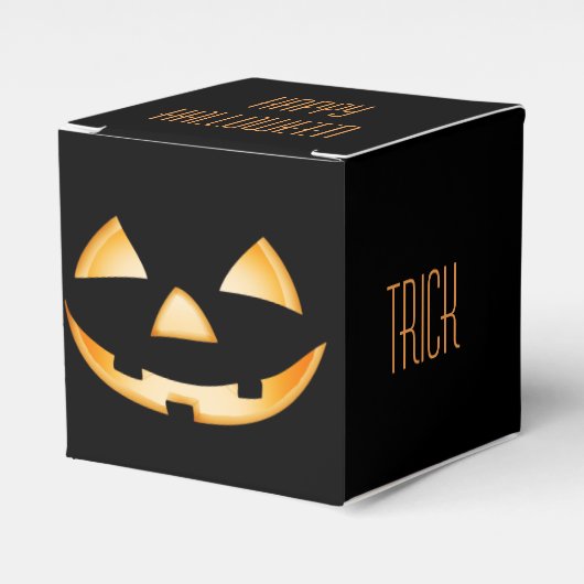 Gelukkige Halloween Party Favor Box Bedankdoosjes (Voorkant Zijde)