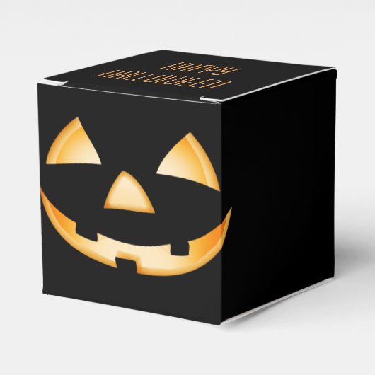 Gelukkige Halloween Party Treat Box Bedankdoosjes (Voorkant Zijde)