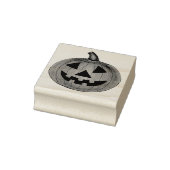 Gelukkige Halloween Pompoen Carving Jack o' Lanter Rubberstempel (Stempel)