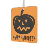 Gelukkige Halloween pompoen hoofd snijdende auto Luchtverfrisser (Links)