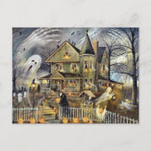Gelukkige Halloween postkaart Feestdagenkaart (Voorkant)