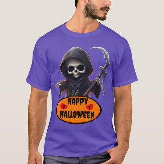 Gelukkige Halloween Reaper vriend T-shirt