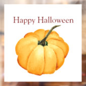 Gelukkige Halloween schattige oranje pompoen Raamsticker (Vel 2)
