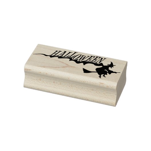 Gelukkige Halloween silhouet art stempel (Stempel)