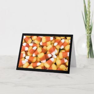 Gelukkige Halloween : Snoep Maïs Kaart